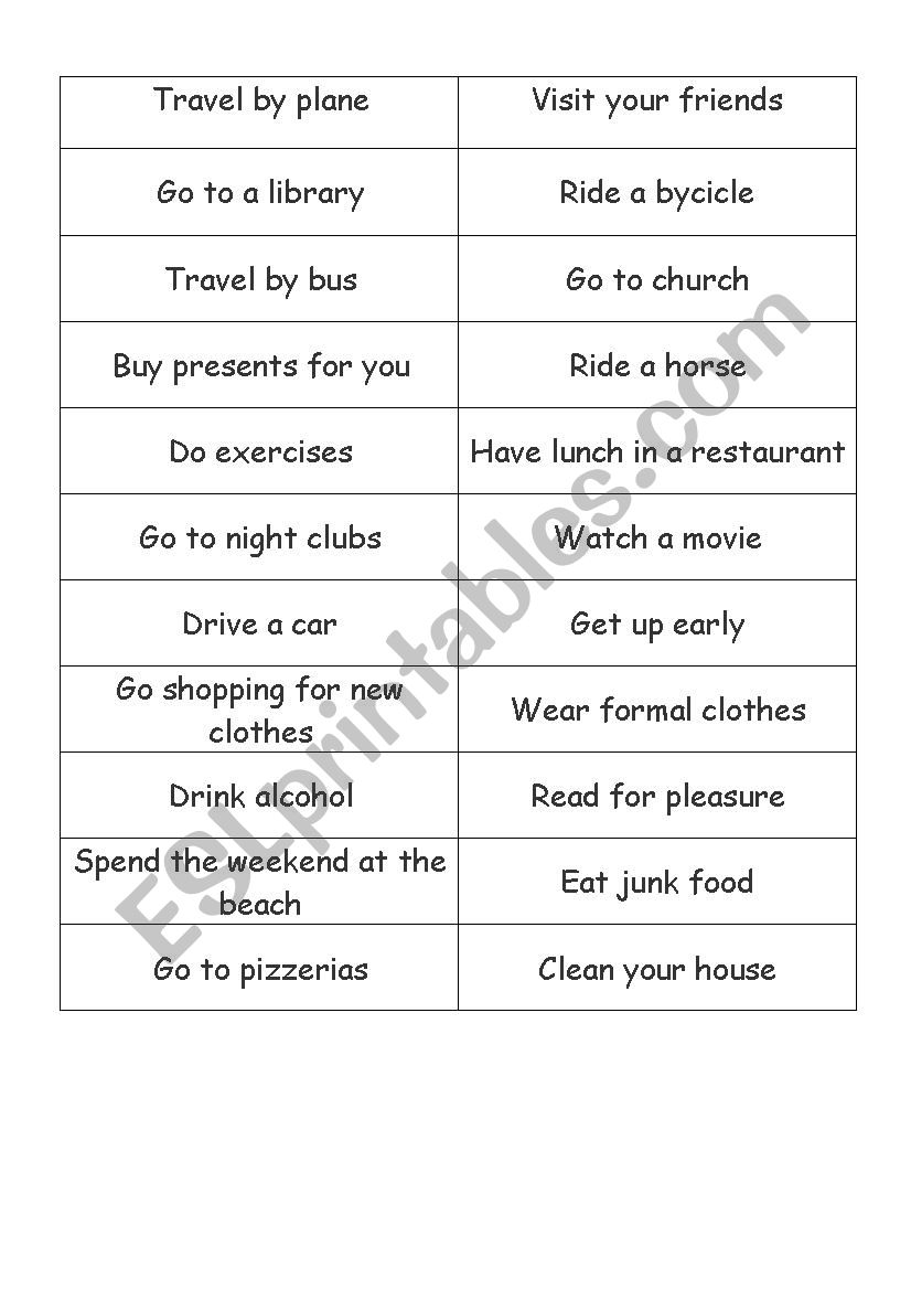 Adverbs of Frequency worksheet