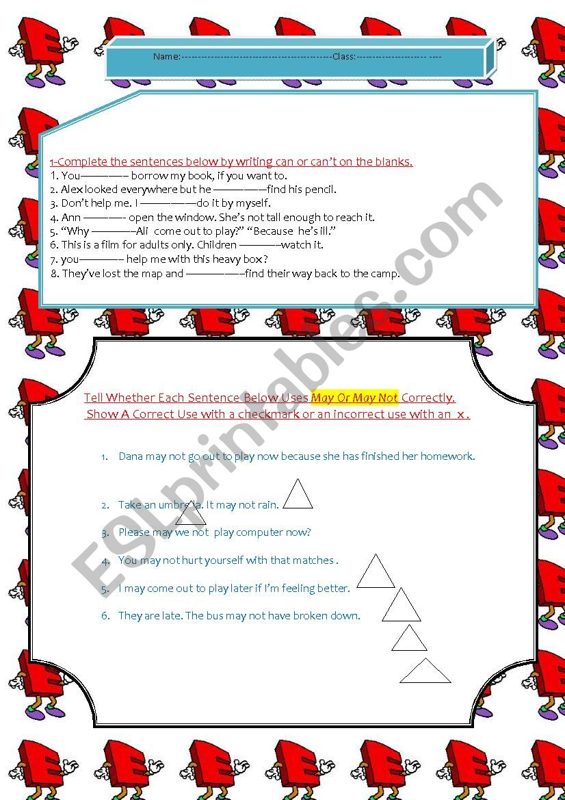 auxilairy verbs part 2 worksheet