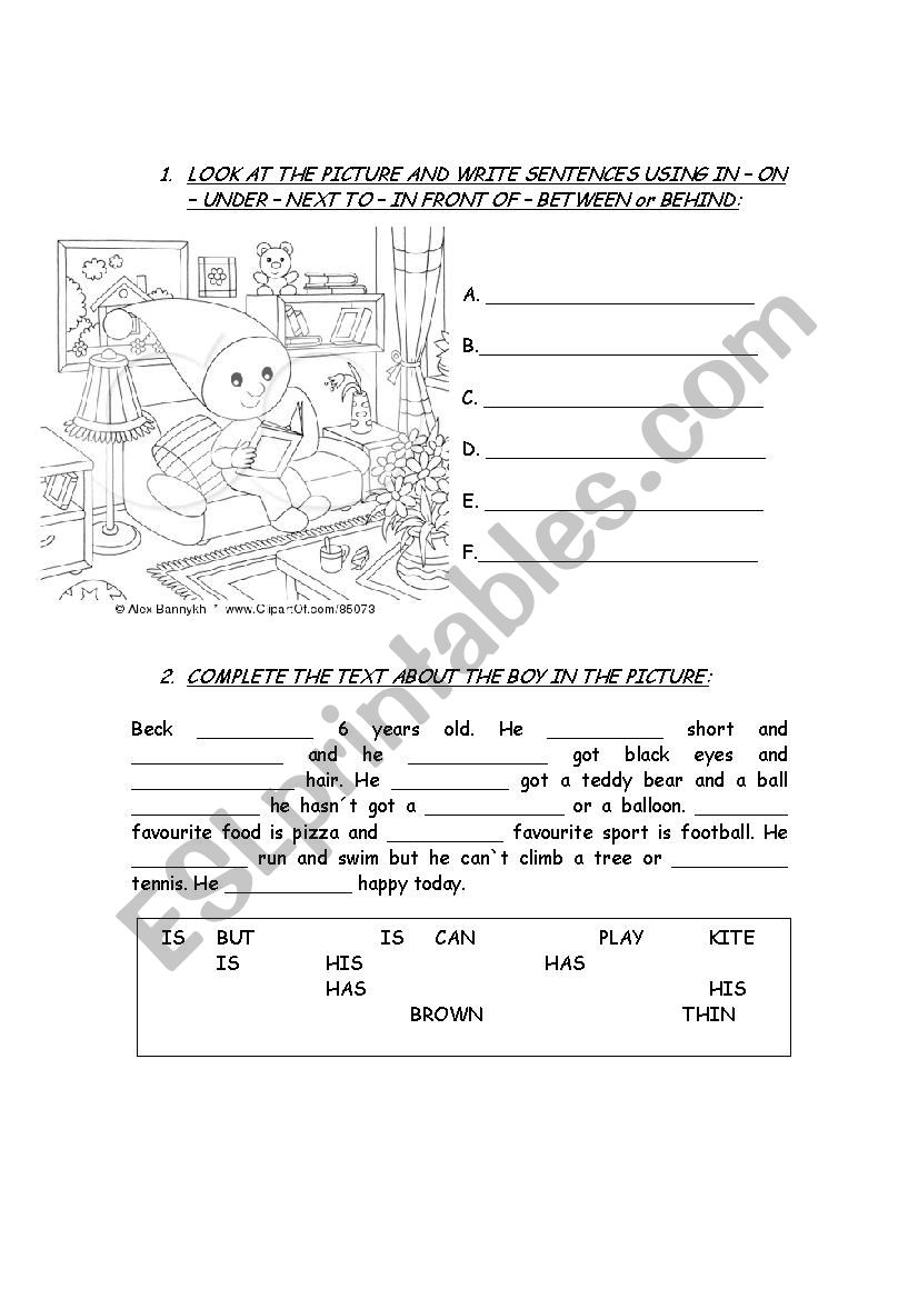 Revision exercises worksheet