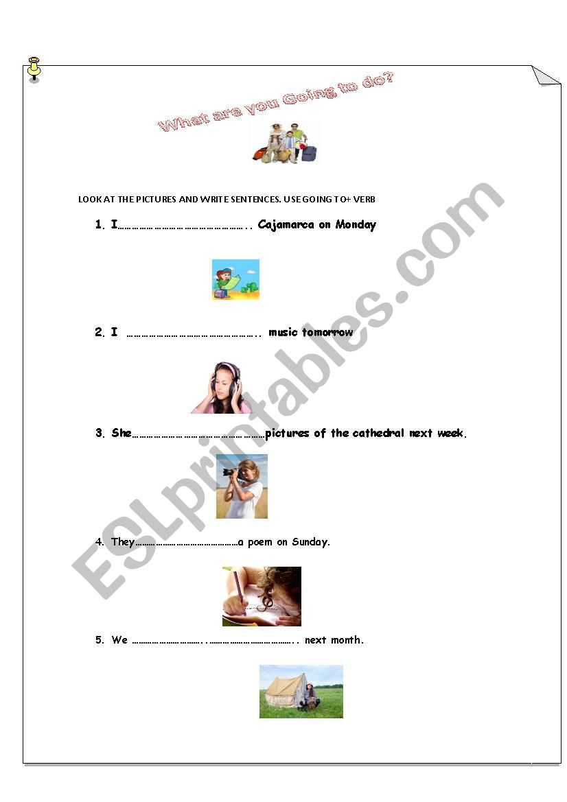 going to worksheet