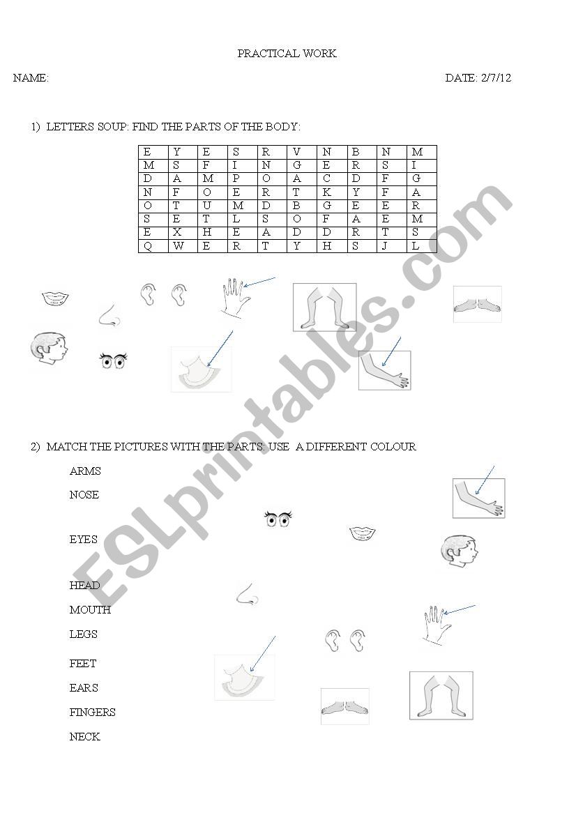 NICE AND PRACTICAL TEST OR WORKSHEET