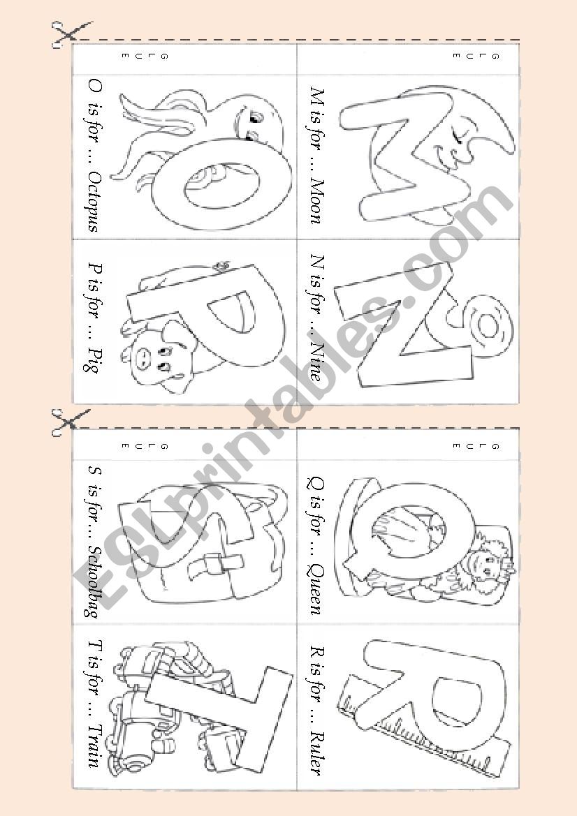 Alphabet  Booklet 2 worksheet