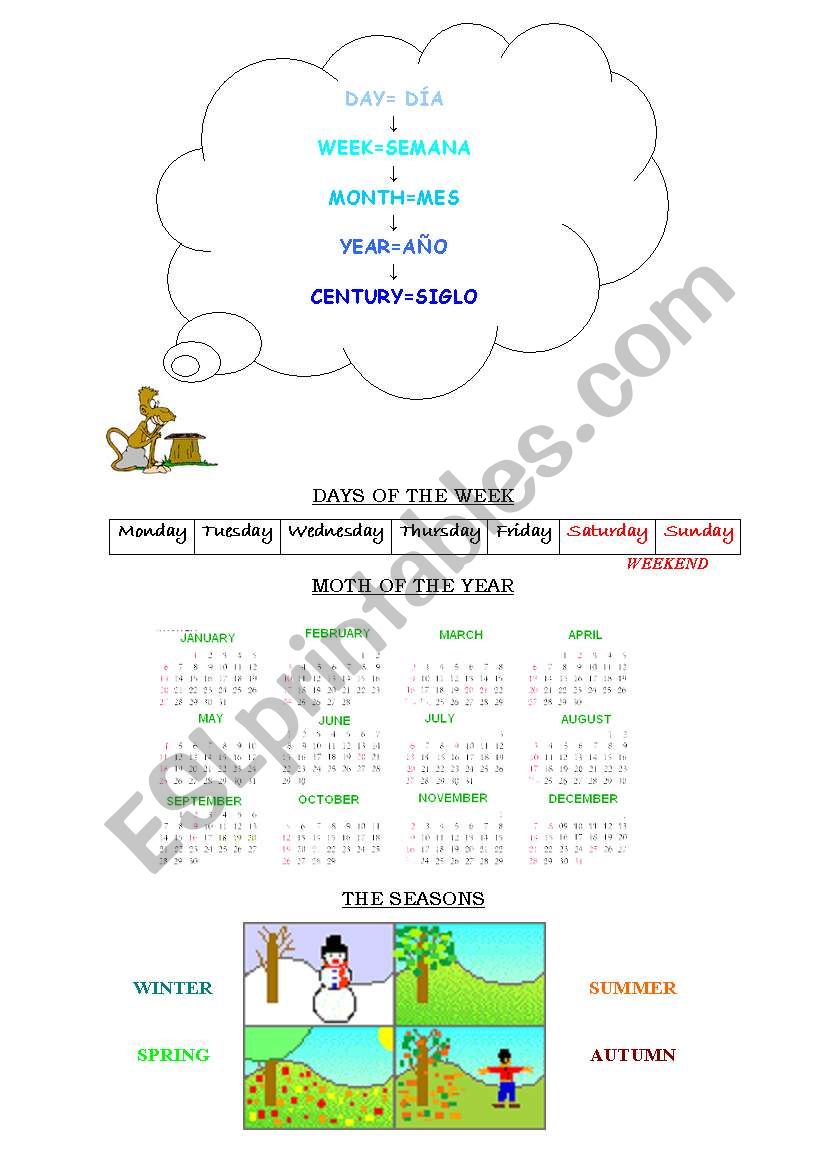 what´s the weather like today? - ESL worksheet by aidiljm