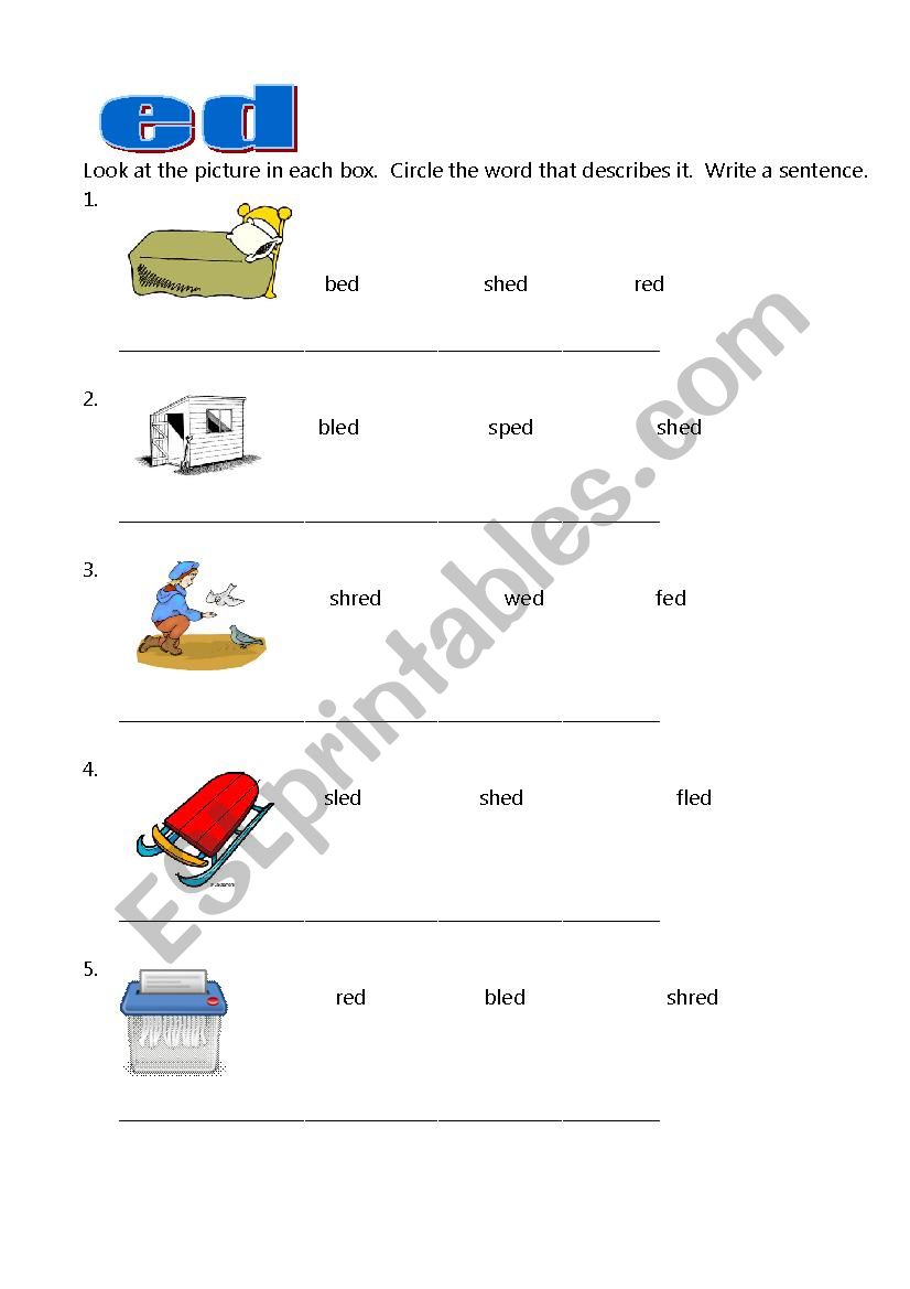 Phonics handouts worksheet