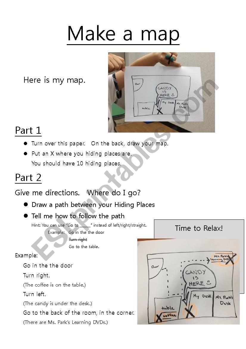 Make a Map (Scavenger Hunt, Part 3)