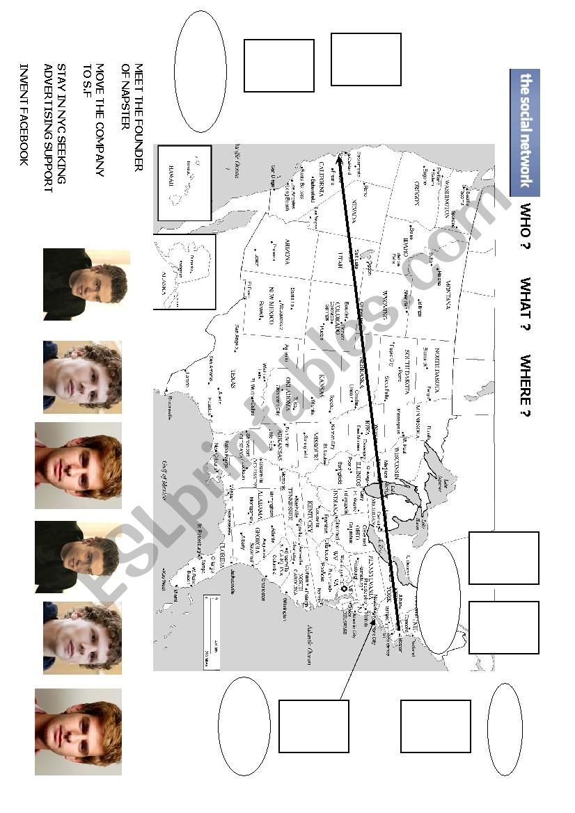 The social network film sheet map (doc 2)