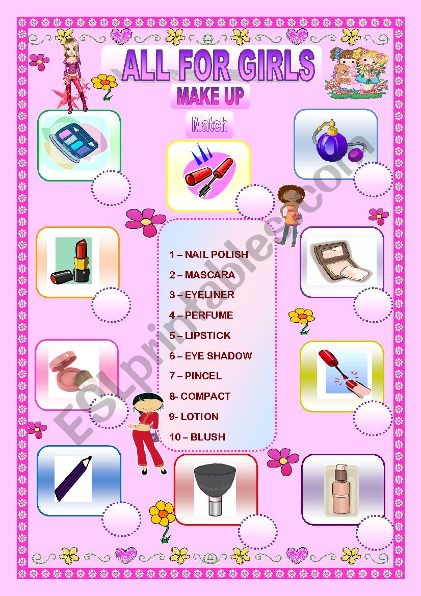 All For Girls worksheet