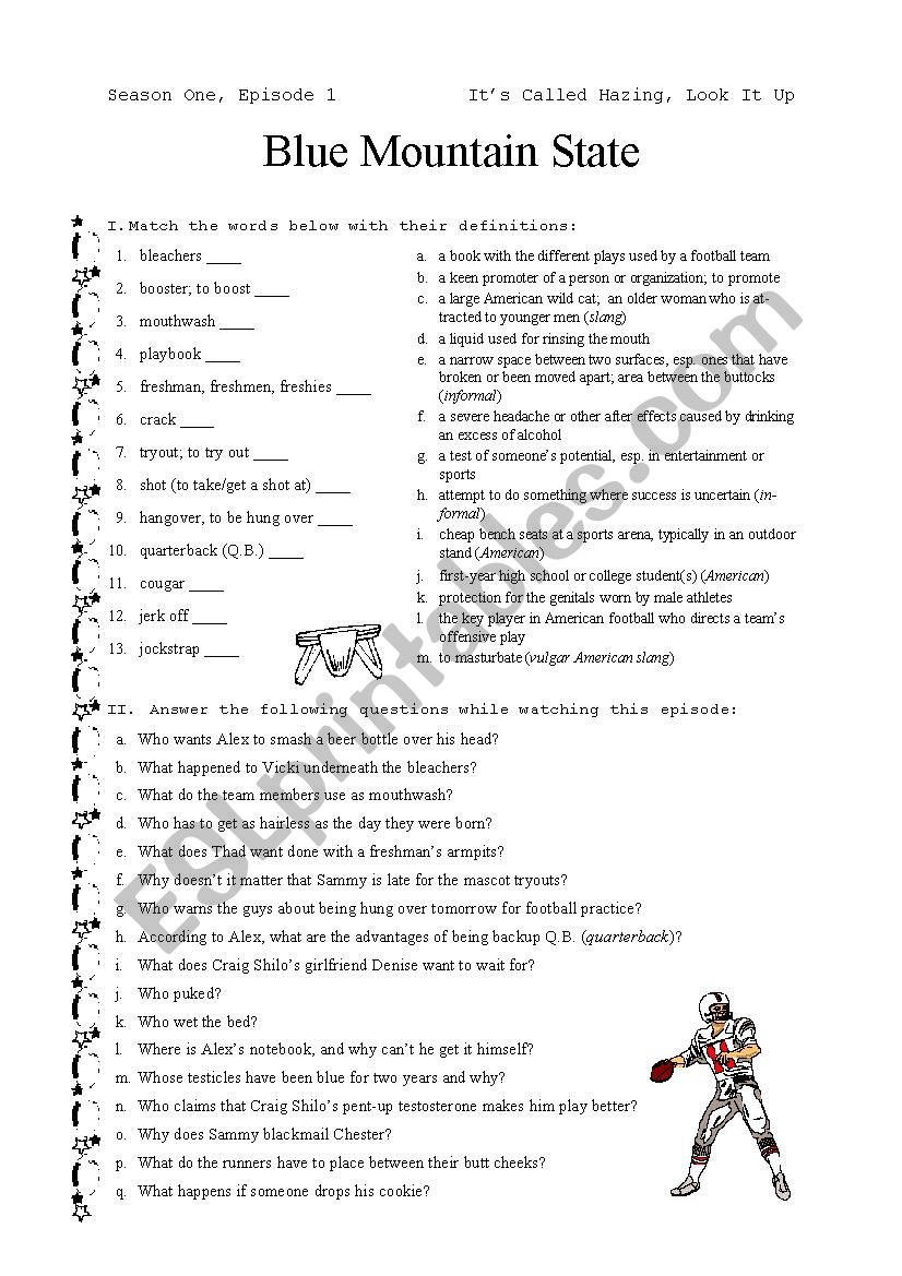 Blue Mountain State: Itâ€™s Called Hazing