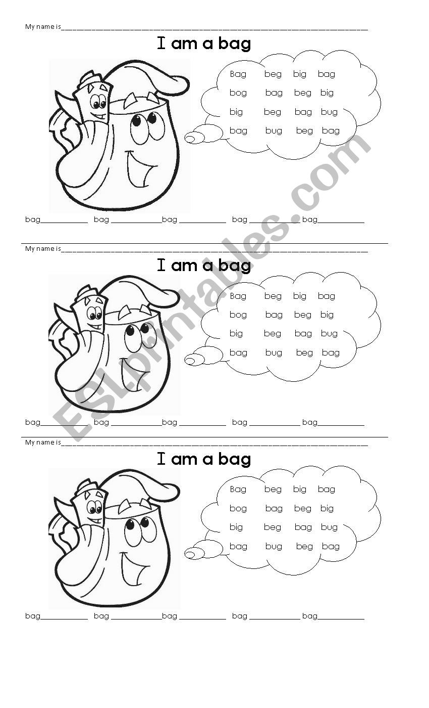 school supllies worksheet