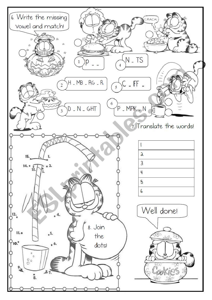 Expanding vocabulary - FOOD - 4/4