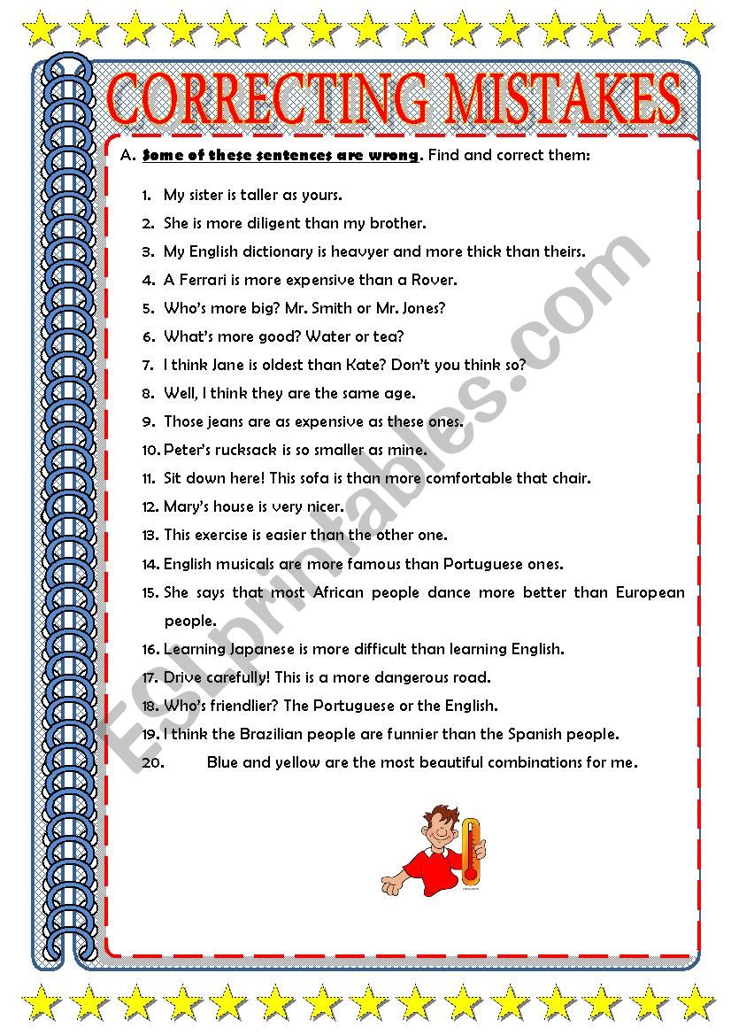 correcting-mistakes-esl-worksheet-by-ascincoquinas