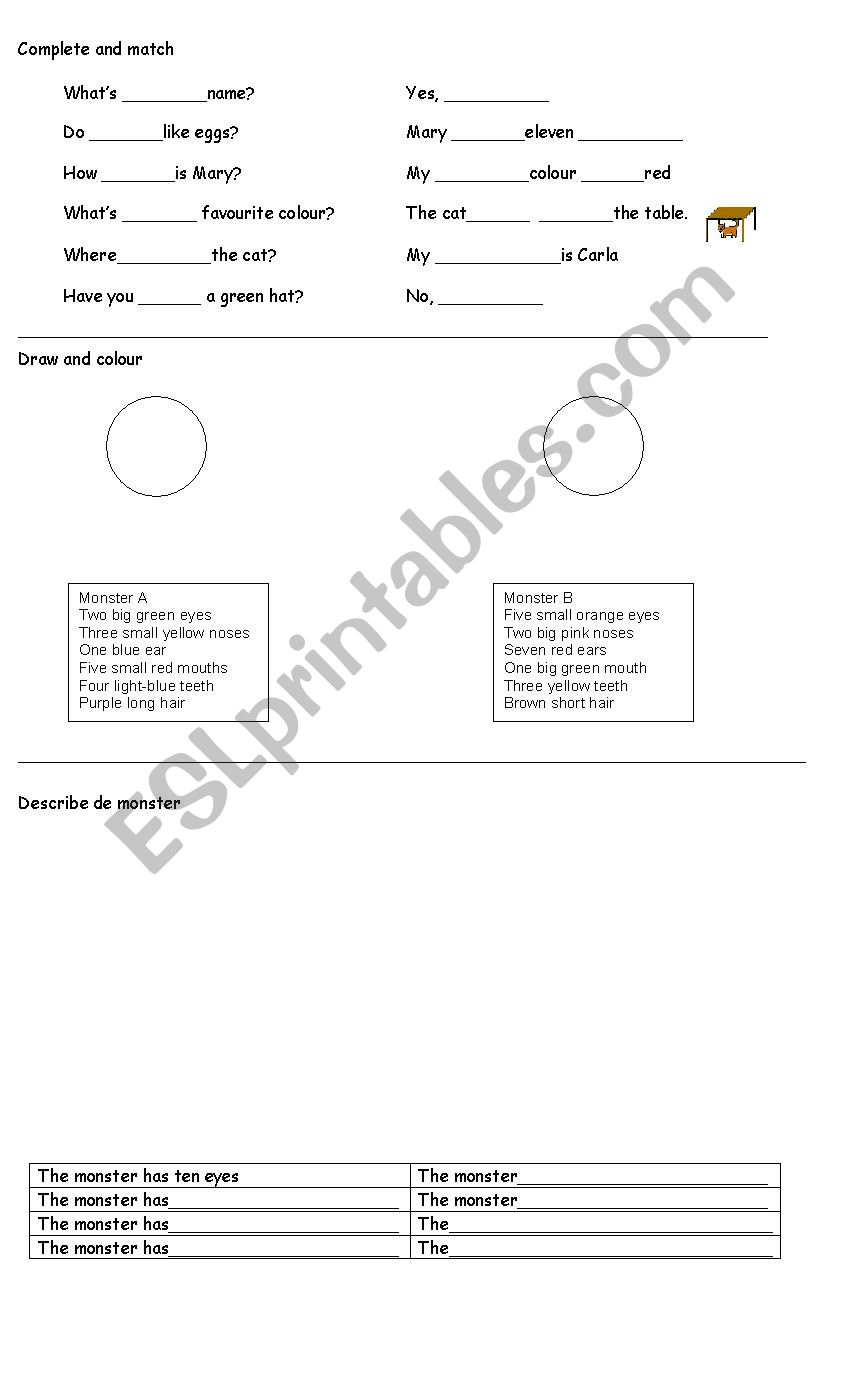 Body parts and personal questions
