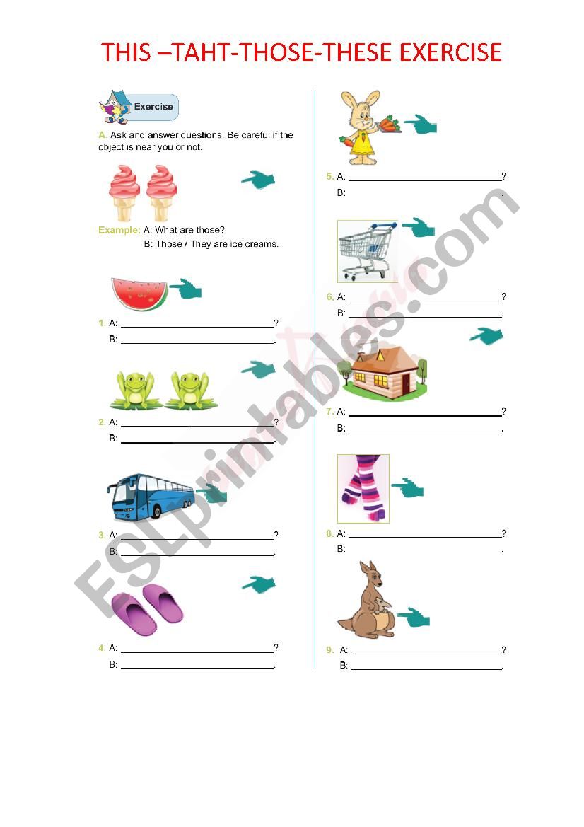 this-that worksheet