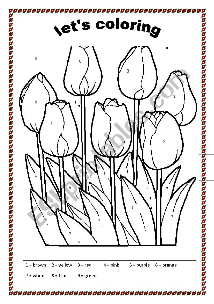 coloring worksheet