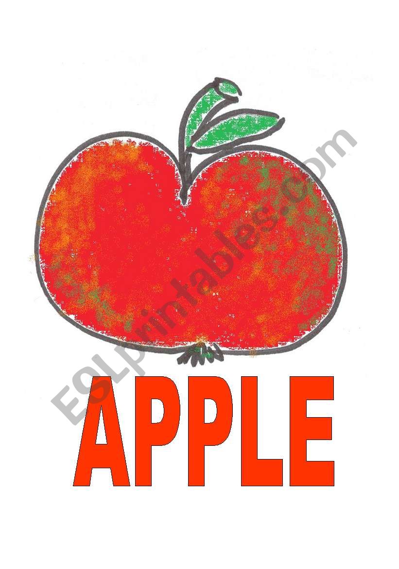 Fruit -part1  worksheet