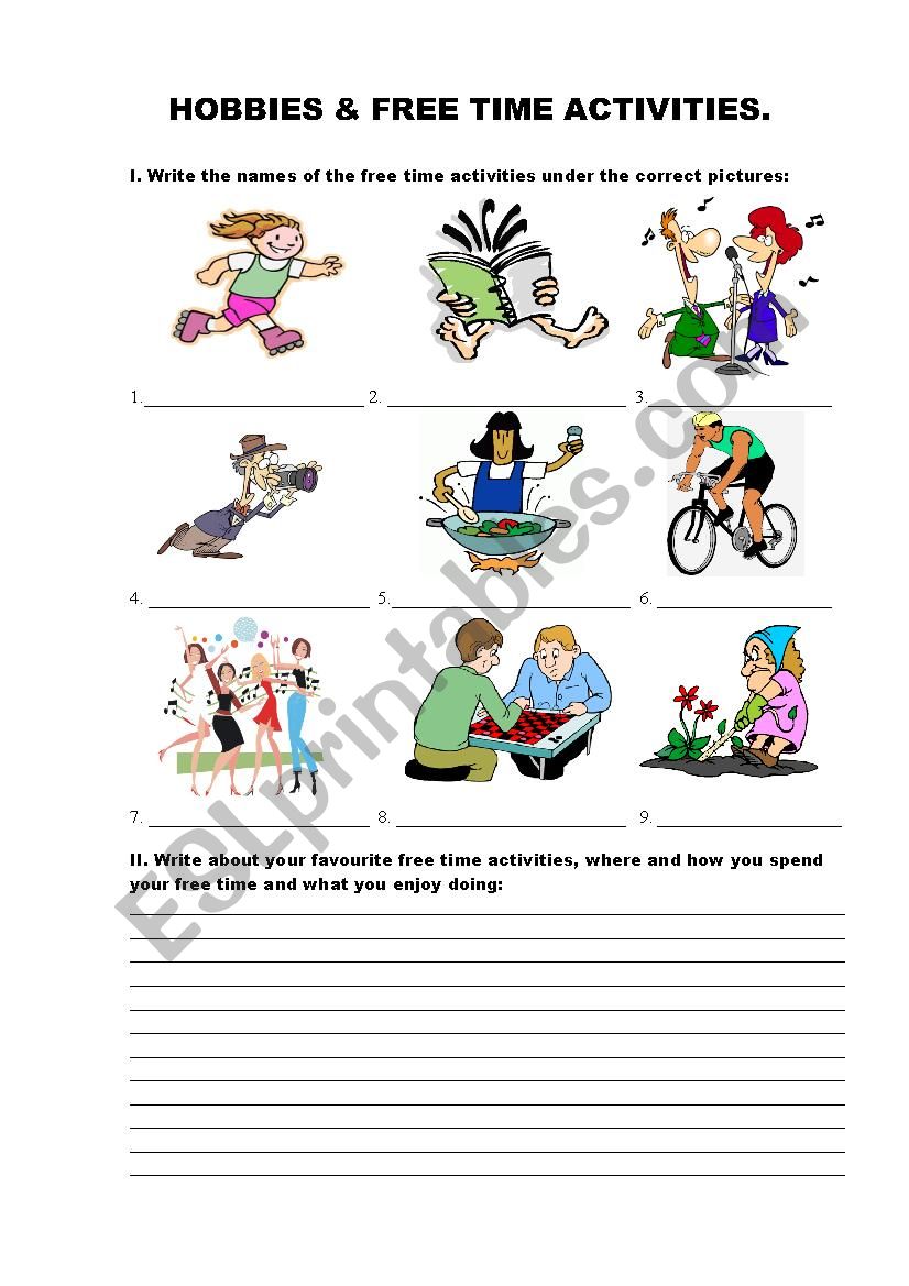 free-time-activities-esl-worksheet-by-jackdaw