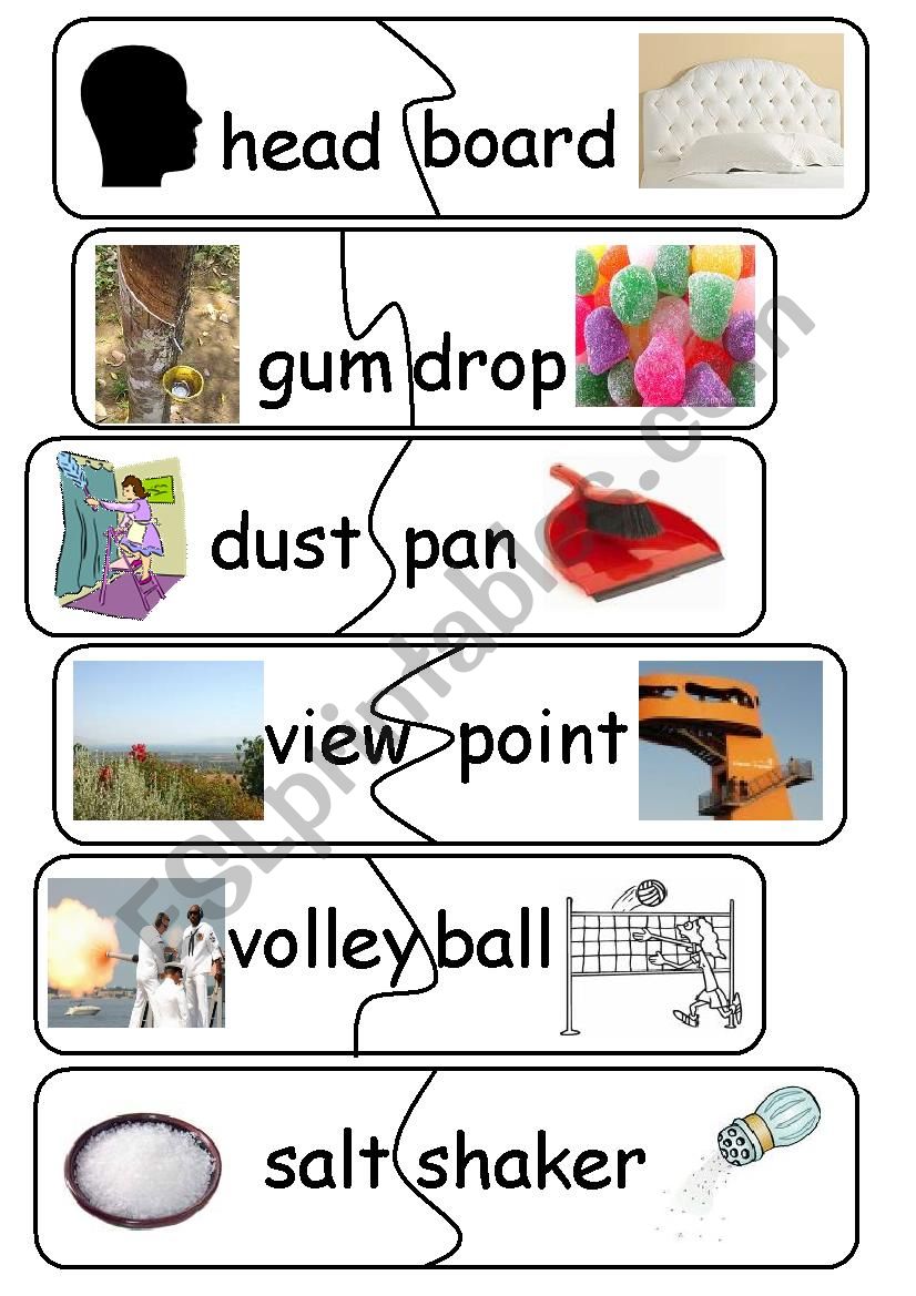 Compound Words//Game  - set 28