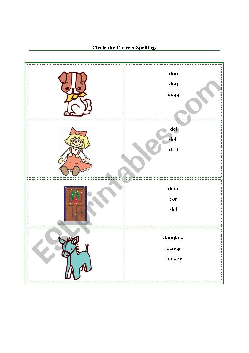 phonics for kids worksheet