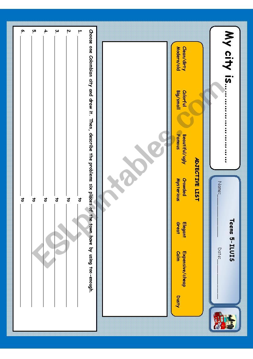 too-enough worksheet