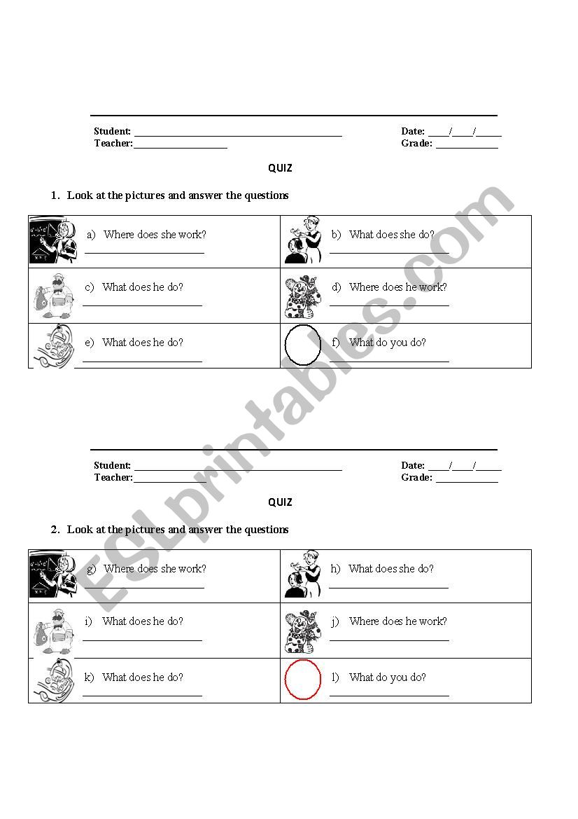 simple present worksheet