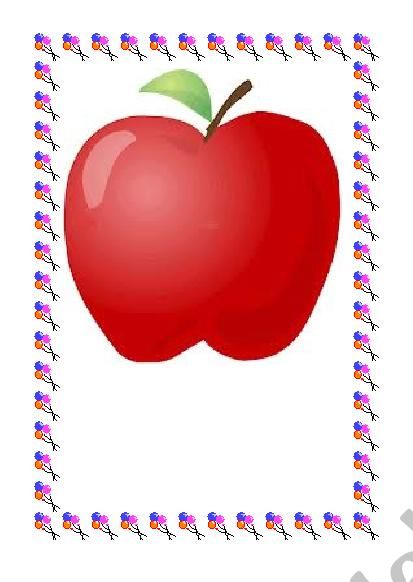 Fruits worksheet