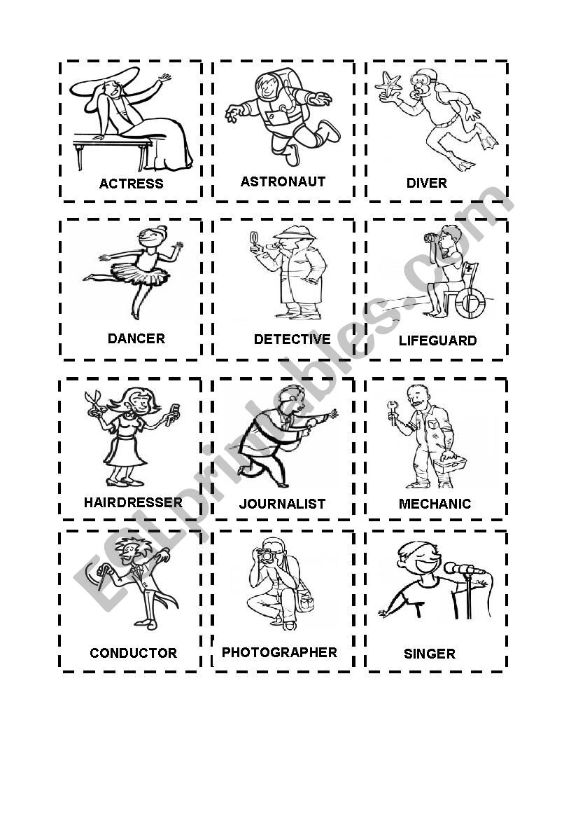 Jobs part 2 worksheet