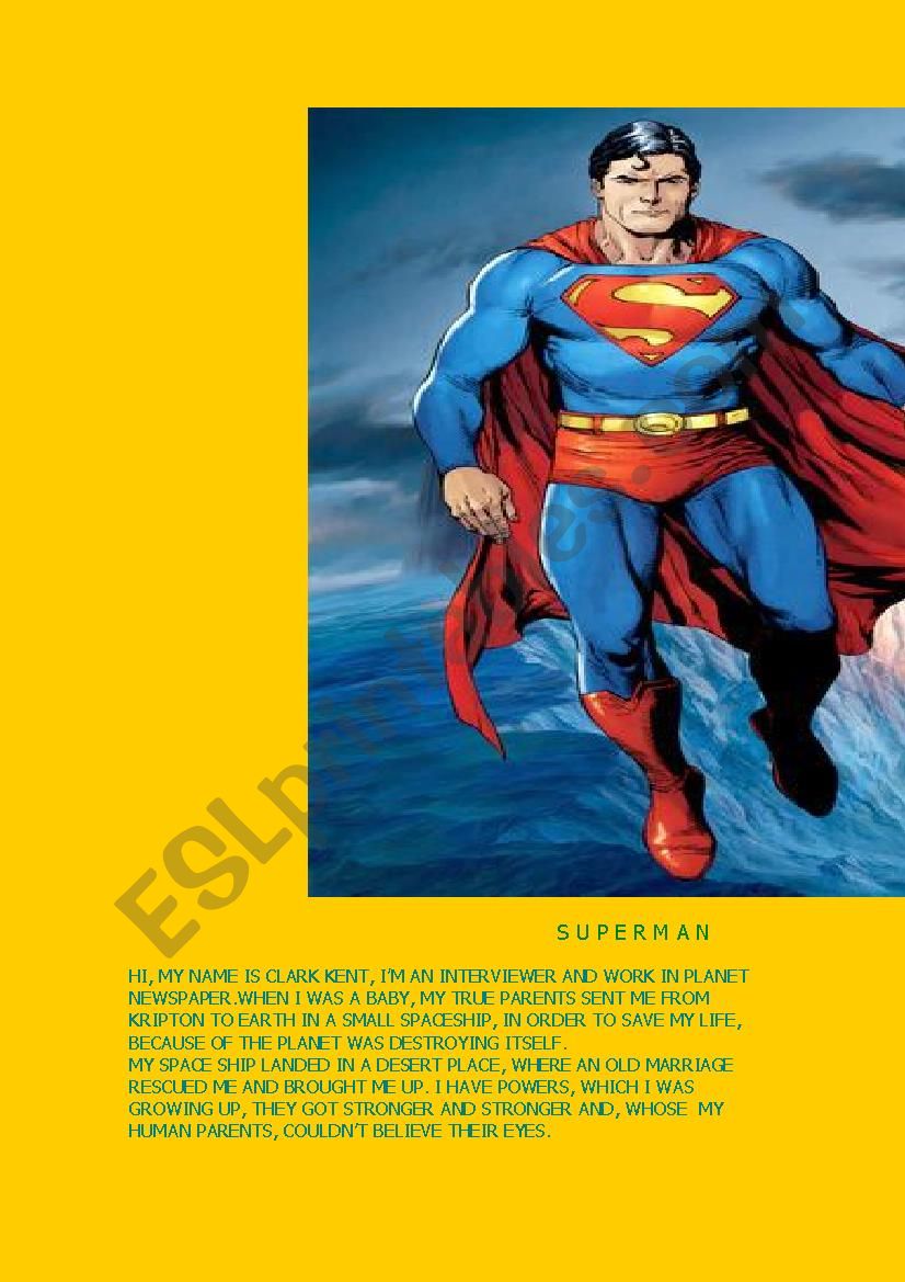 reading comprehension, superman