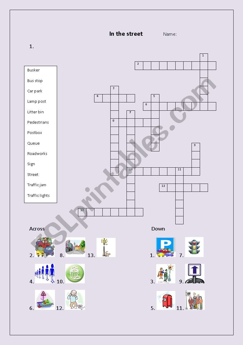 in-the-street-esl-worksheet-by-mclarsson