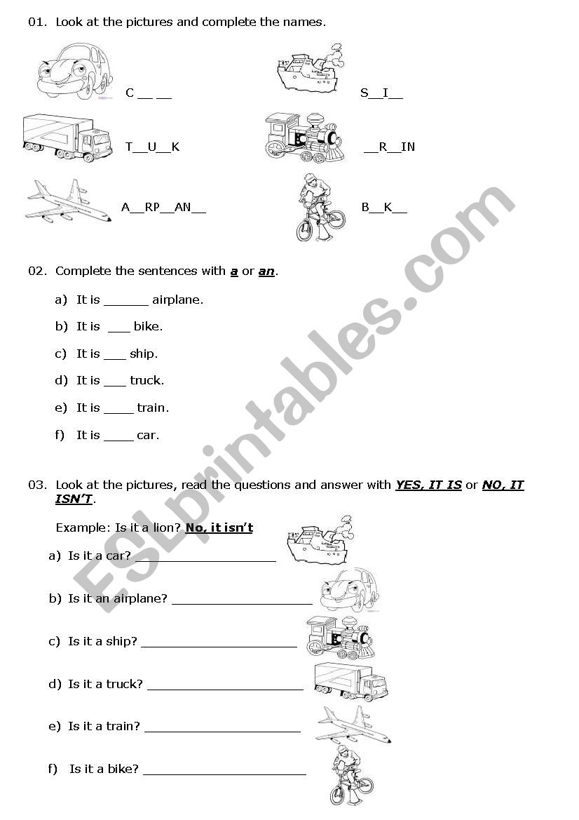 Quiz for elementary kids worksheet