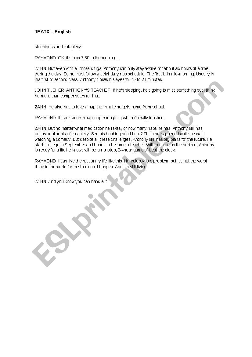 Cnn Sleep Worksheet Answers / The pace varies based on breaking news