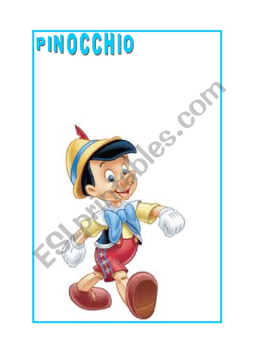 PINOCCHIO worksheet