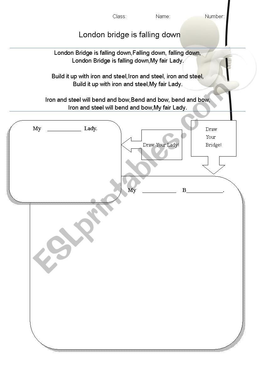 london bridge is falling down worksheet