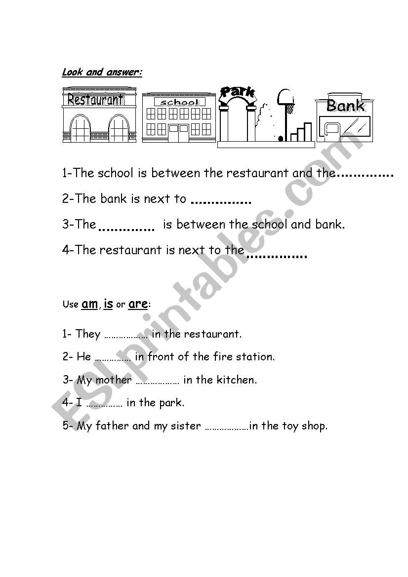 Community worksheet