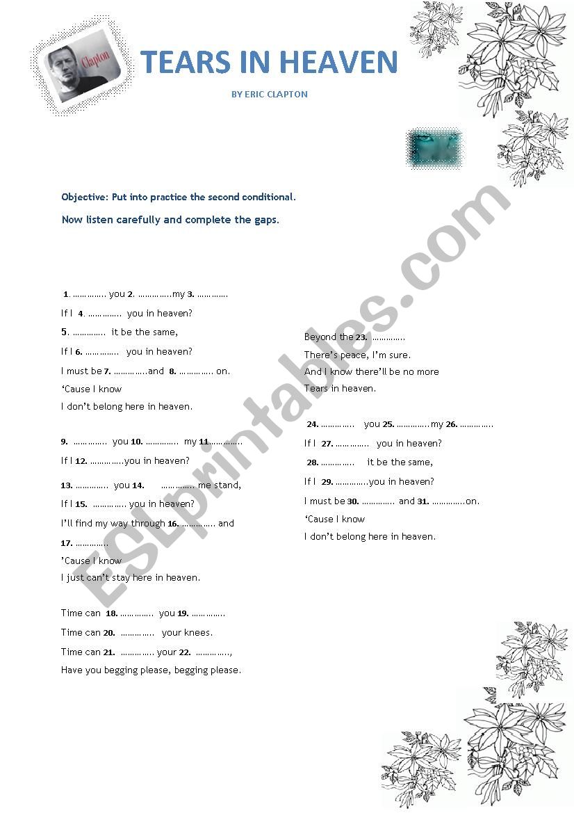 Second Conditional (key included) :)