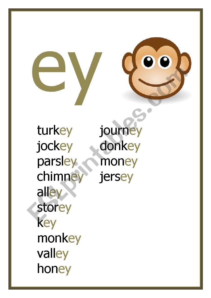 EY Reading worksheet worksheet