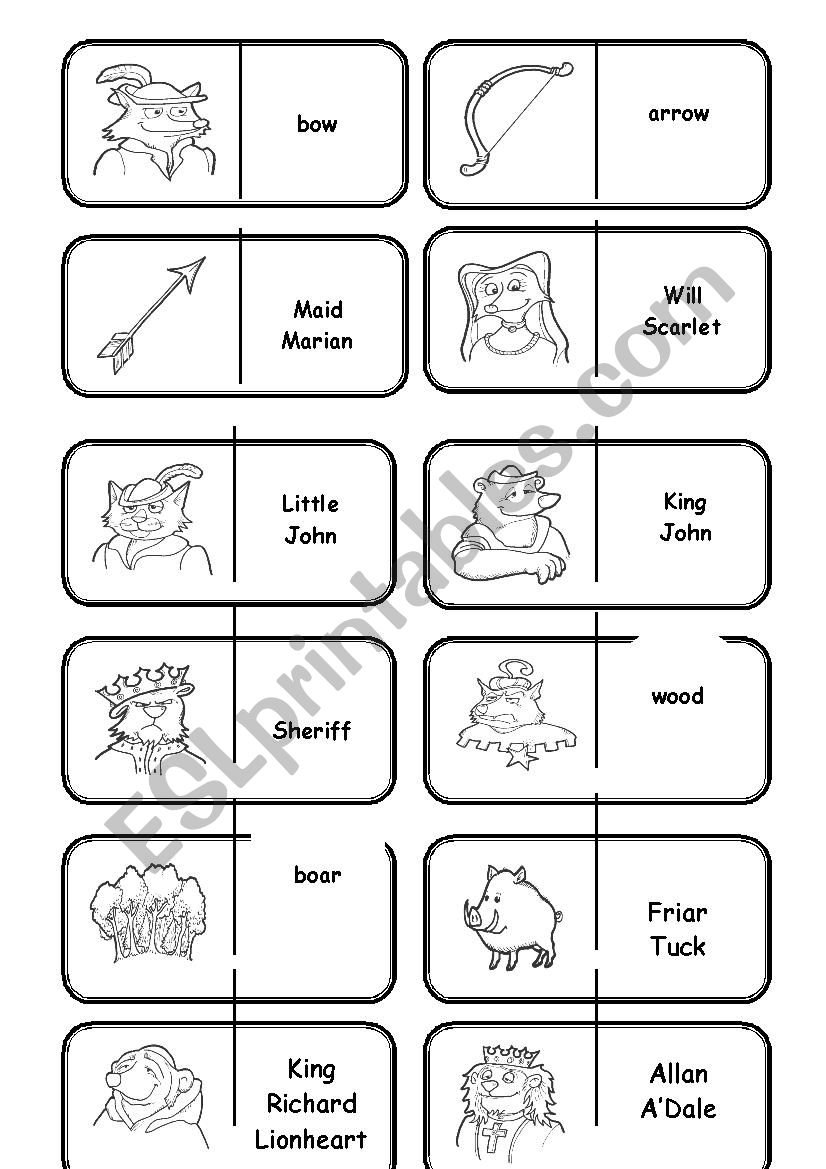 Robin Hood worksheet