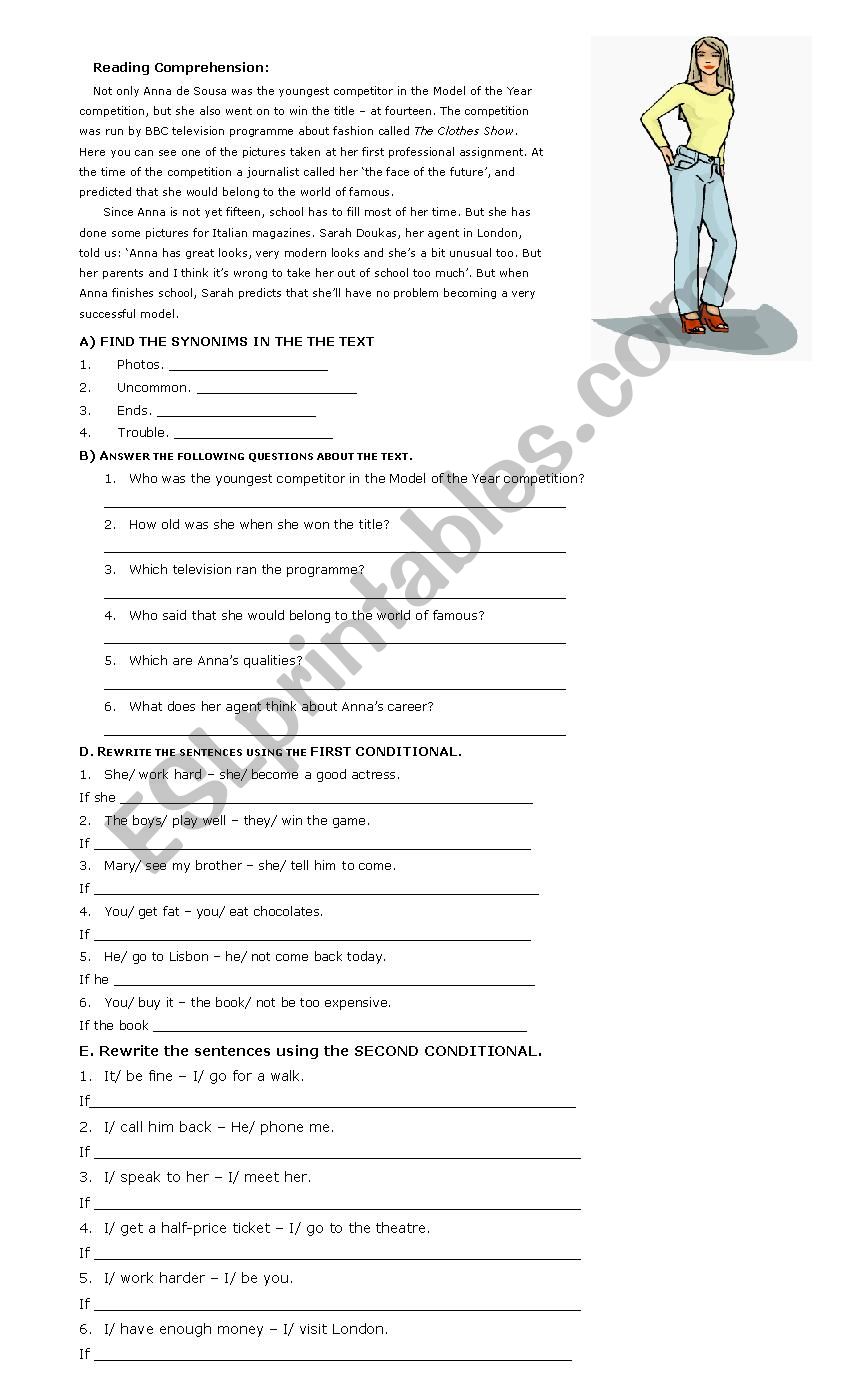 Conditionals worksheet