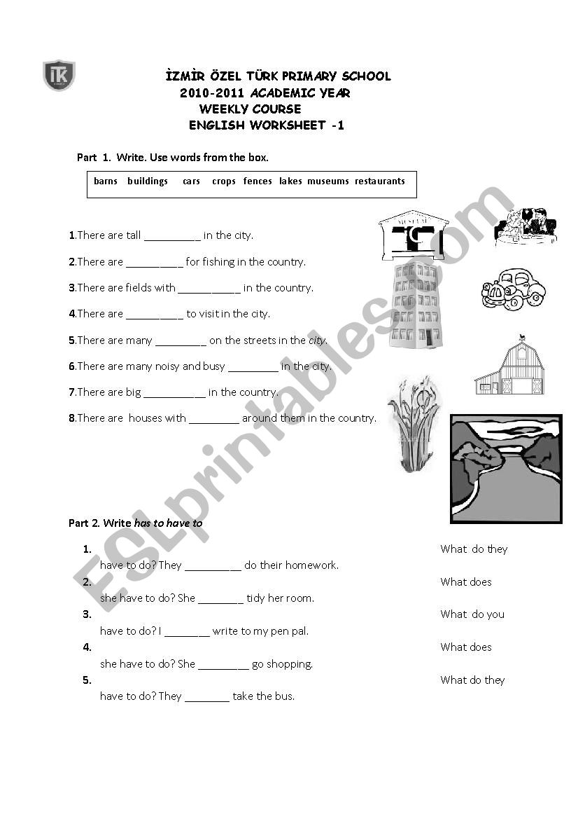 about backpack 1 worksheet