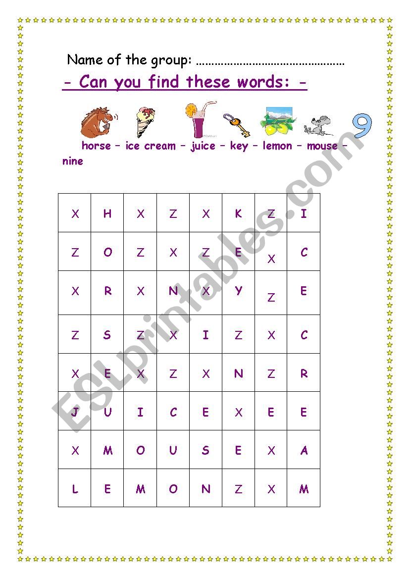 words puzzle letters : H-I-J-K-L-M-N