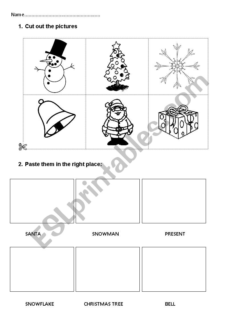 Winter worksheet