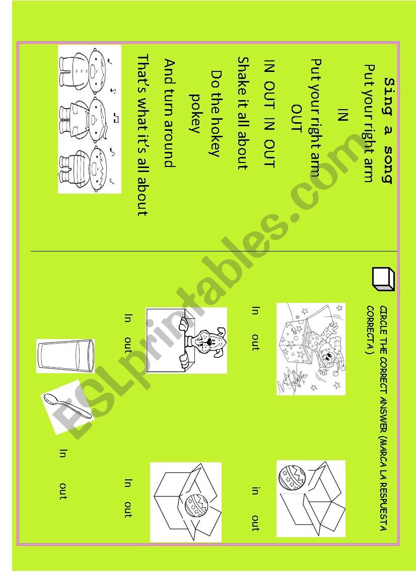 in out  worksheet