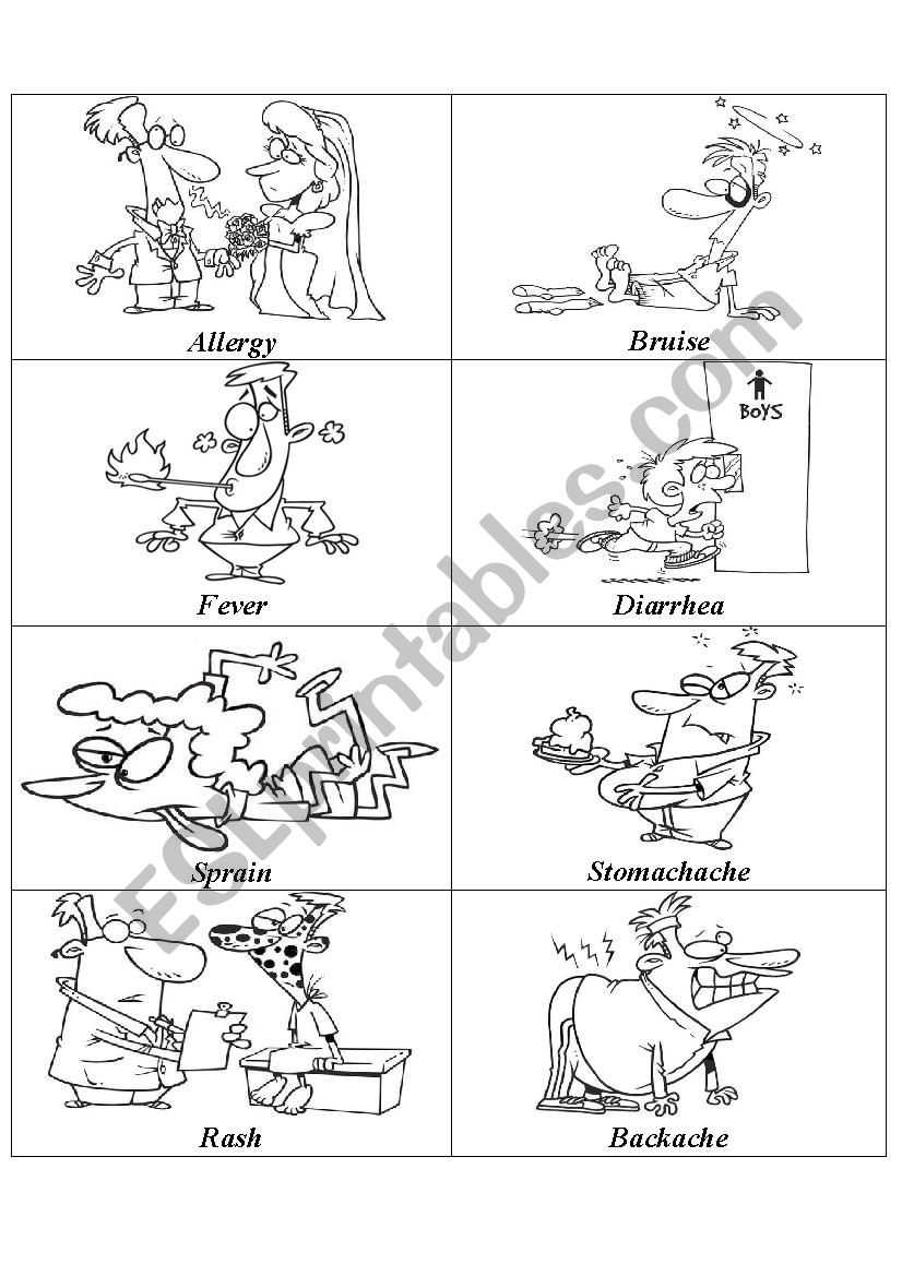 Health Problems. Part 2 worksheet