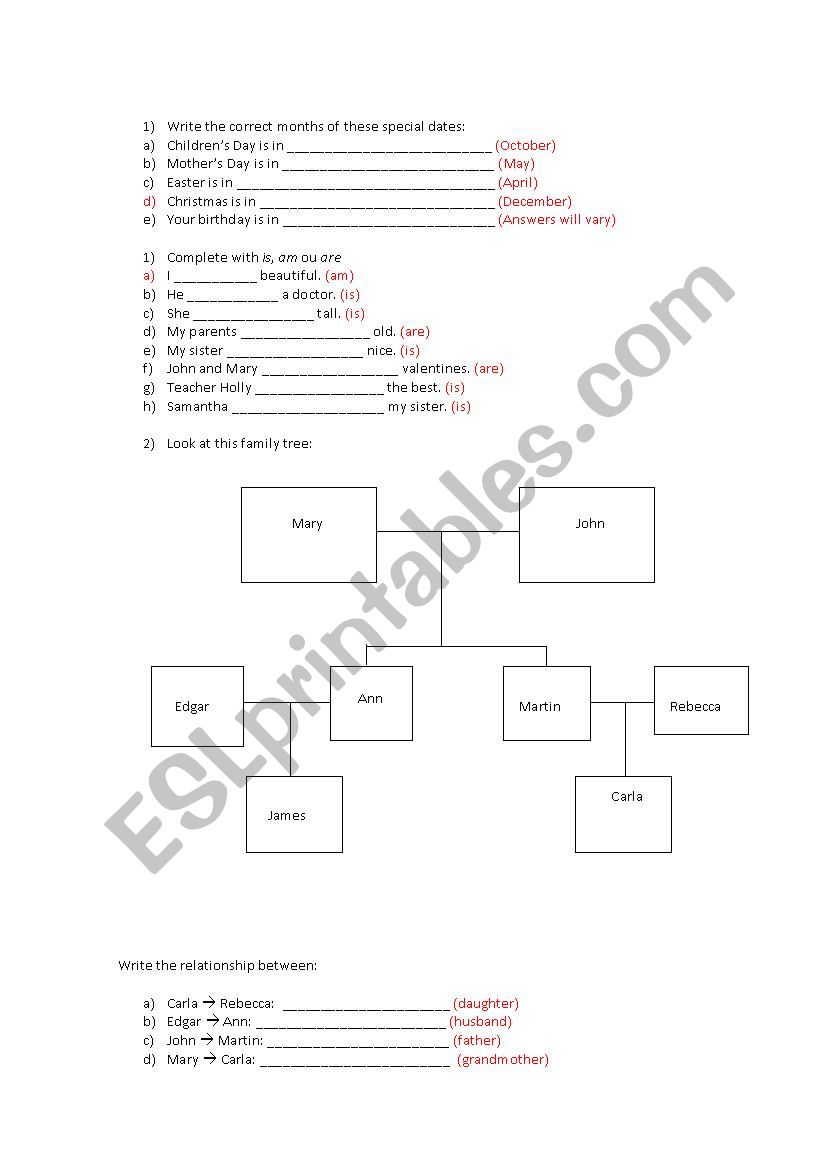 Worksheet for kids worksheet