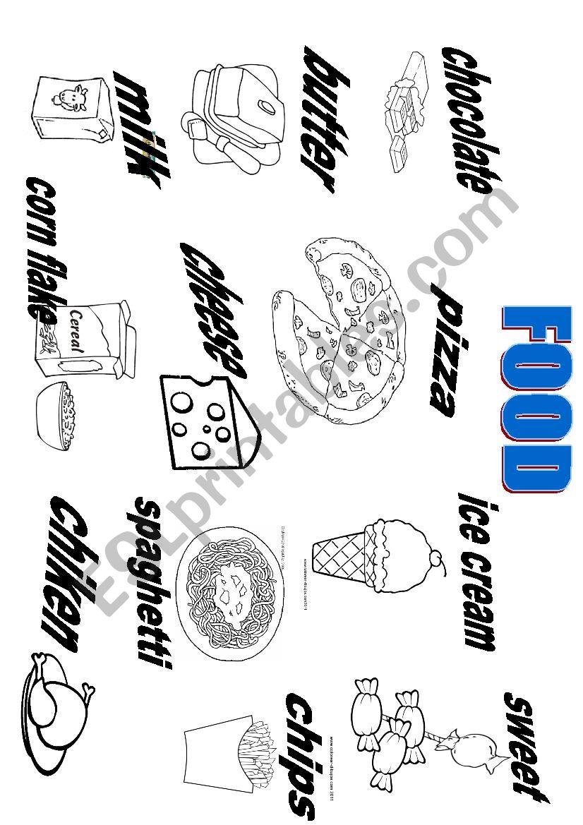 Food worksheet