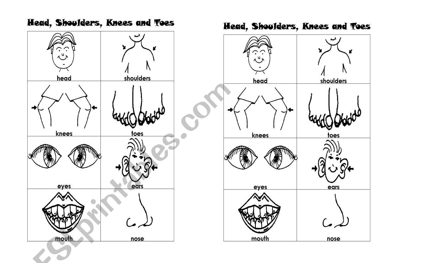 every body dancing worksheet