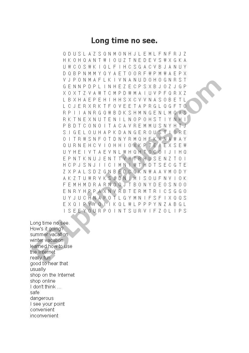 Word Search - 