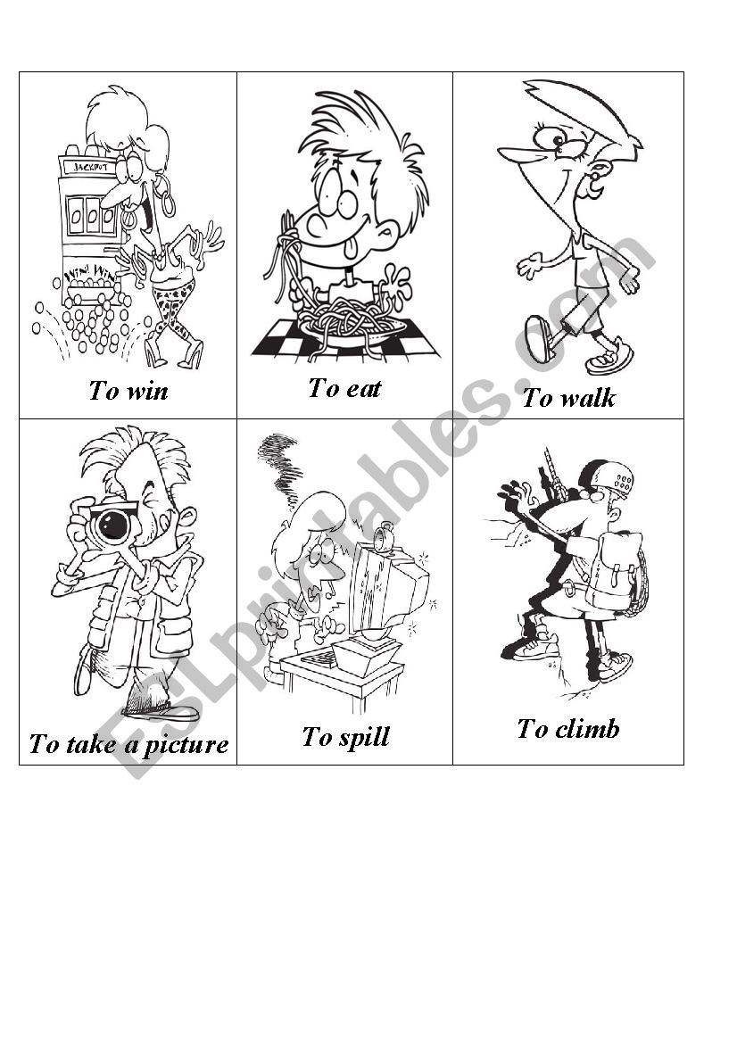Verbs. Part 2 worksheet