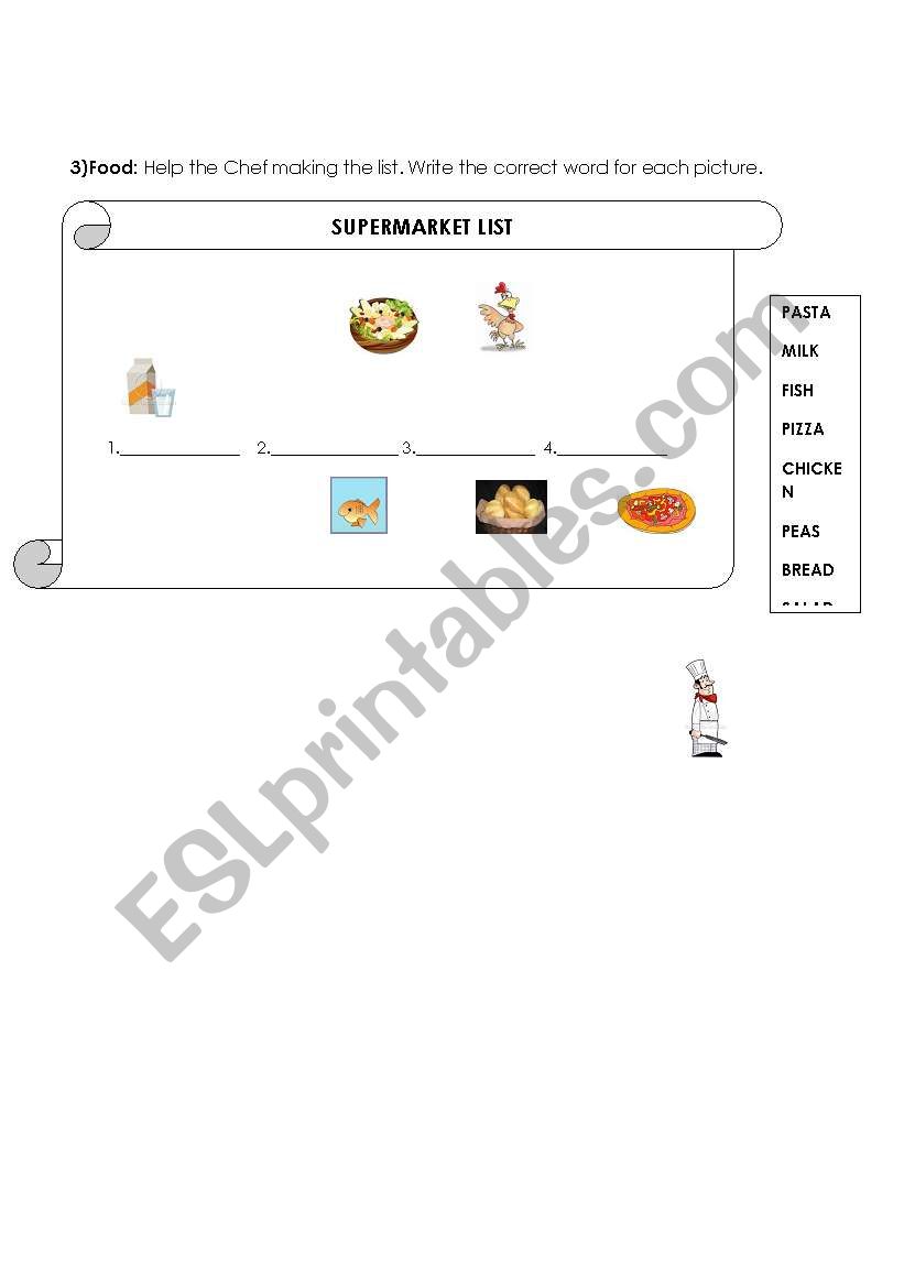 TEST2/3 worksheet