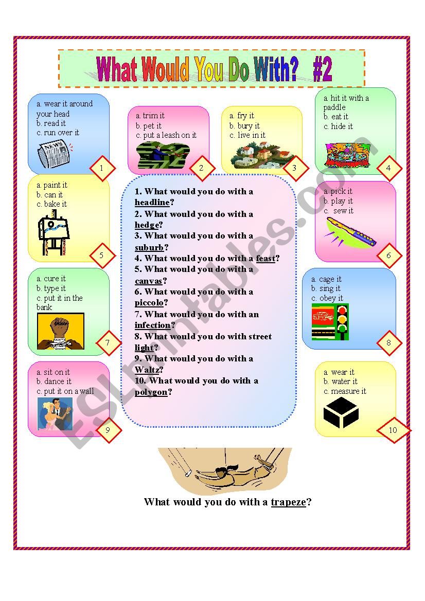 What would you do with RCL-2 worksheet