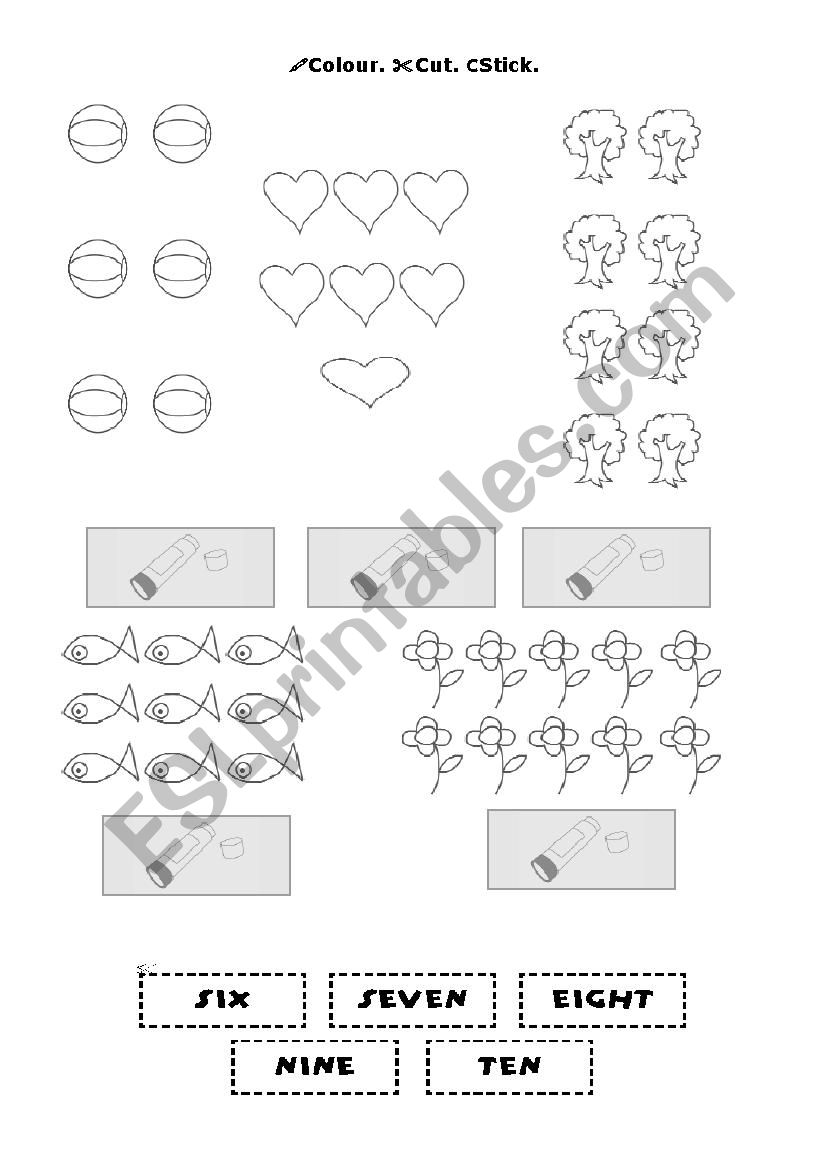 Numbers worksheet